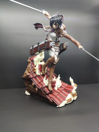 Figura 3D Mikasa Akerman